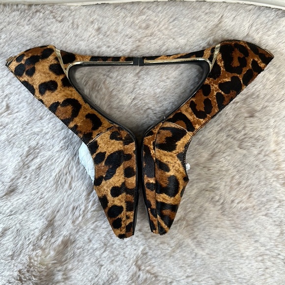 DKNY | Camel Leopard Lexi Pointy Toe Platform Pump - Picture 6 of 15